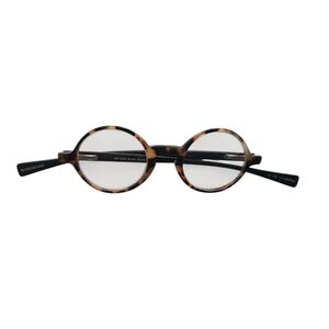 +1.75 Reading Aya Boba Unisex Glasses Tortoise Round Glasses Secured Hands